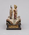 EXCEPTIONAL ZUSHI-SHRINE WITH 3 DEITIES,EDO PERIOD (1615–1868)