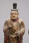 EXCEPTIONAL ZUSHI-SHRINE WITH 3 DEITIES,EDO PERIOD (1615–1868)