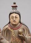 EXCEPTIONAL ZUSHI-SHRINE WITH 3 DEITIES,EDO PERIOD (1615–1868)