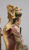 EXCEPTIONAL ZUSHI-SHRINE WITH 3 DEITIES,EDO PERIOD (1615–1868)