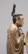 EXCEPTIONAL ZUSHI-SHRINE WITH 3 DEITIES,EDO PERIOD (1615–1868)