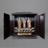 EXCEPTIONAL ZUSHI-SHRINE WITH 3 DEITIES,EDO PERIOD (1615–1868)