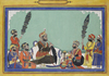 MAHARANA SARUP SINGH (1842-61) IN AUDIENCE WITH HIS COURTIERS, UDAIPUR, CIRCA 19TH CENTURY