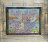 A PAINTING OF BIRDS, SIGNED ALY BEN SALEM