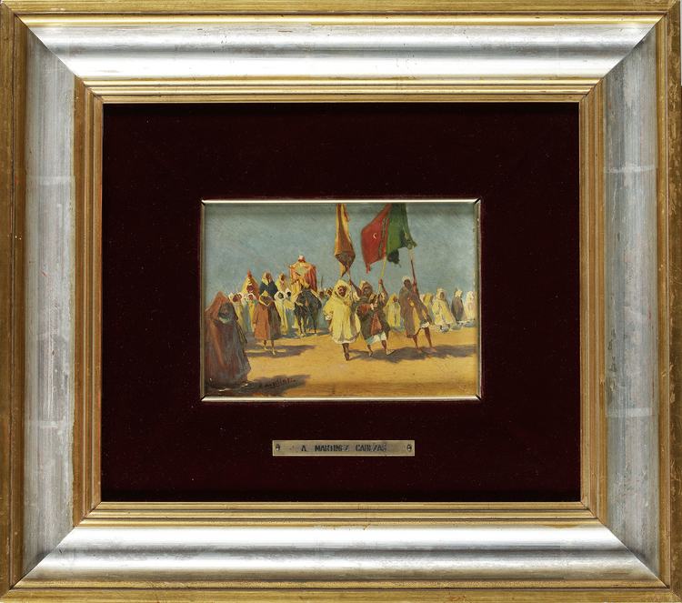 A PAINTING BY A. MARTINEZ CABEZAS