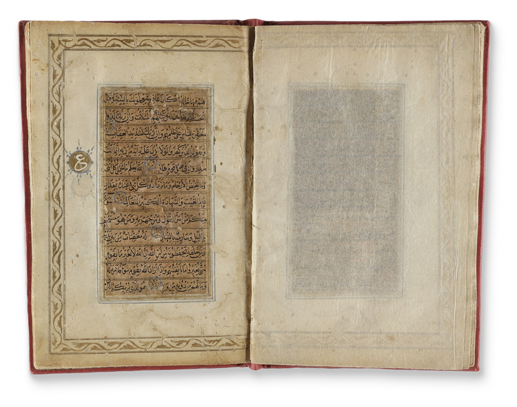 AN ILLUMINATED SAFAVID QURAN, 17TH CENTURY