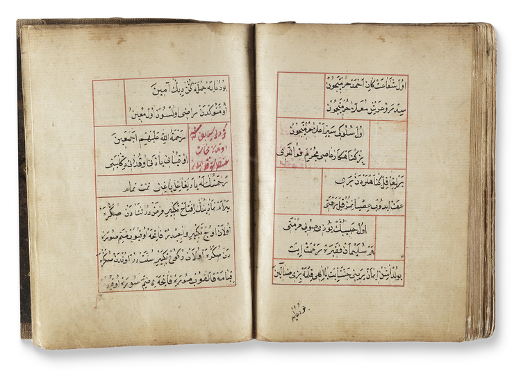 DALA'IL AL-KHAYRAT BY MUHAMMAD BIN SULAYMAN AL-JAZULI (D. 1465 AD), TURKEY 19TH CENTURY