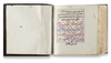 AN ILLUMINATED COLLECTION OF PRAYERS, INCLUDING DALA’IL AL-KHAYRAT, NORTH AFRICA AND DATED 1292 AH/1875 AD