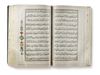 A LARGE ILLUMINATED QURAN, COPIED BY MUHAMMED BIN SALIH, EAST CAUCASUS DAGESTAN AND DATED 1201 AH/1786-1787 AD