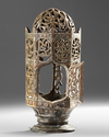 A RASULID LACQUERED WOOD INCENSE BURNER, SOUTH ARABIA, 15TH CENTURY
