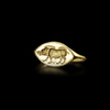 AN ARCHAIC GREEK GOLD RING FEATURING A WILD BOAR – CIRCA LATE 6TH CENTURY BC