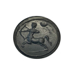 ROMAN GOLD RING WITH ORANGE INTAGLIO OF A HUNTING CENTAUR 1ST–2ND CENTURY A.D.