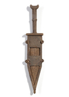AN IRON PUGLIO OR SHORT DAGGER, ROMAN, 1ST CENTURY AD