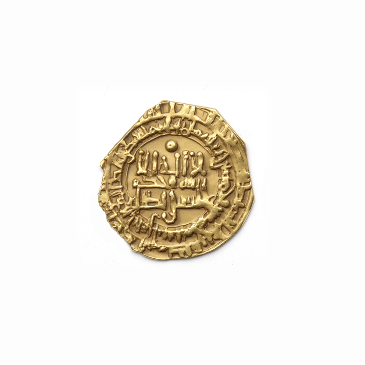 SAMANID, MANSUR I B. NUH ( 350-365 AH/ 961-976 AD), GOLD DINAR, BUKHARA MINT, DATED 355 AH/ 965-6 AD