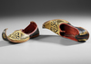 A PAIR OF OTTOMAN MEN'S SHOES, EARLY 20TH CENTURY