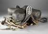 A COMPLETE OTTOMAN SADDLE, 19TH CENTURY