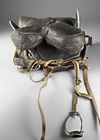 A COMPLETE OTTOMAN SADDLE, 19TH CENTURY