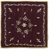 AN OTTOMAN GILT-THREAD EMBROIDERED VELVET BOHCA, TURKEY 20TH CENTURY