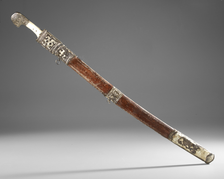 AN OTTOMAN OR CAUCASUS SWORD, 19TH CENTURY