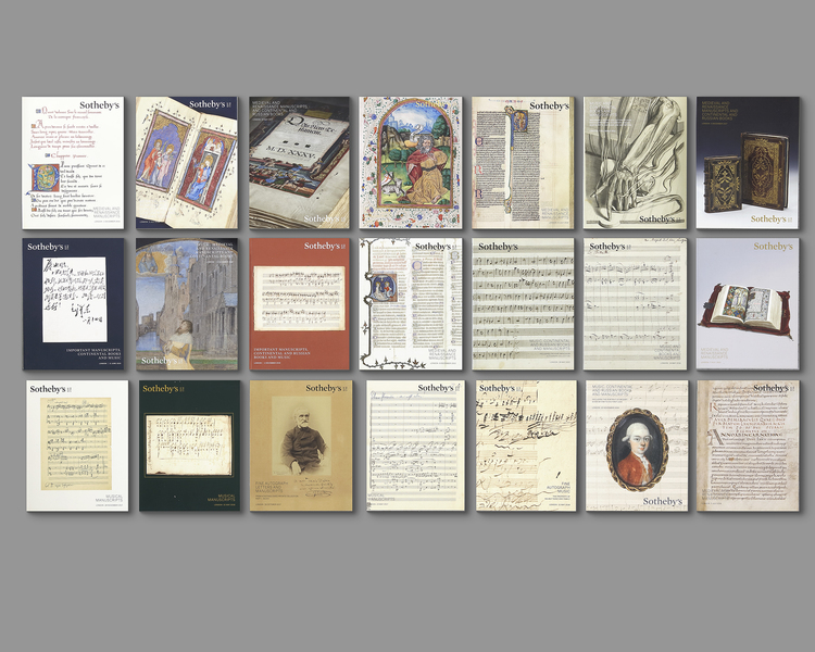 MASTERPIECES IN MANUSCRIPT SOTHEBY’S RARE BOOKS & HISTORIC DOCUMENTS