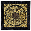 A METAL-THREAD EMBROIDERED KISWAH FRAGMENT, MADE FOR THE HOLY KA'BA, SAUDIA  ARABIA  20TH CENTURY