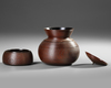 A JAPANESE CALABAS-SHAPED BENTO FOOD CONTAINER, 20TH CENTURY