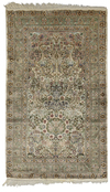 A TURKISH SILK CARPET