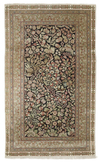 A FINE SILK CARPET, PROBABLY CHINA