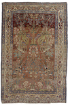 AN AGRA RUG, FIRST HALF 19TH CENTURY OR EARLIER