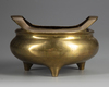 A CHINESE GILT BRONZE CENSER,19TH CENTURY