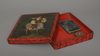 RARE LACQUERED SUZURIBAKO 硯箱 (WRITING BOX) HORSE RIDER