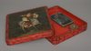 RARE LACQUERED SUZURIBAKO 硯箱 (WRITING BOX) HORSE RIDER