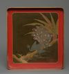 RARE LACQUERED SUZURIBAKO 硯箱 (WRITING BOX) HORSE RIDER