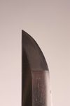 SHINTO WAKIZASHI IN BLACK KOSHIRAE