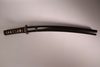 SHINTO WAKIZASHI IN BLACK KOSHIRAE