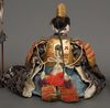 A SET OF TWO IMPRESSIVE SAMURAI DOLLS 武者人形 (MUSHA NINGYÔ) AND A HORSE