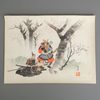 PAINTING COMMANDER MINAMOTO NO YOSHITSUNE