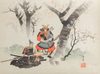 PAINTING COMMANDER MINAMOTO NO YOSHITSUNE