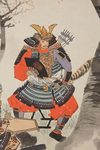 PAINTING COMMANDER MINAMOTO NO YOSHITSUNE
