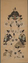 KAKEJIKU 掛け軸 (HANGING SCROLL) FEATURING TOKUGAWA IEYASU 徳川家康