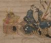 KAKEJIKU 掛け軸 (HANGING SCROLL) OF A RESTING SAMURAI