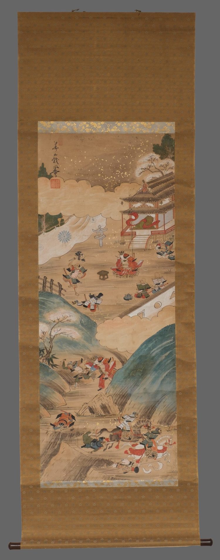 KAKEJIKU 掛け軸 (HANGING SCROLL) BY WATANABE KAZAN 渡辺崋山 (1793–1841)
