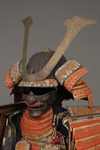 GOLD LACQUER JAPANESE SUIT OF ARMOUR (YOROI)