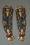 GOLD LACQUER JAPANESE SUIT OF ARMOUR (YOROI)