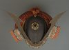 GOLD LACQUER JAPANESE SUIT OF ARMOUR (YOROI)
