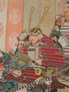 KAKEJIKU 掛け軸 (HANGING SCROLL) OF COMMANDER MINAMOTO NO YOSHITSUNE 源義経