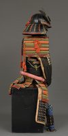 SHÔWA SUIT OF ARMOUR (YOROI) WITH ASANO CREST