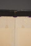 LARGE SIX-PANEL SCREEN WITH HAWKS