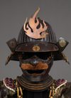 EXCEPTIONAL SET OF 2 EDO-PERIOD SUITS-OF-ARMOUR (YOROI), COMPLETE WITH 2 MATCHING FOLDING SCREENS (BYÔBU)