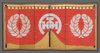 EXCEPTIONAL SET OF 2 EDO-PERIOD SUITS-OF-ARMOUR (YOROI), COMPLETE WITH 2 MATCHING FOLDING SCREENS (BYÔBU)